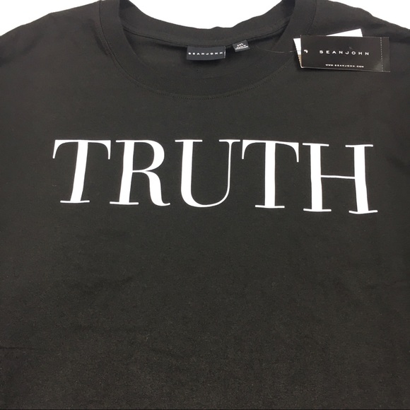 Sean John T-Shirt Black short sleeve Cotton - Picture 5 of 9